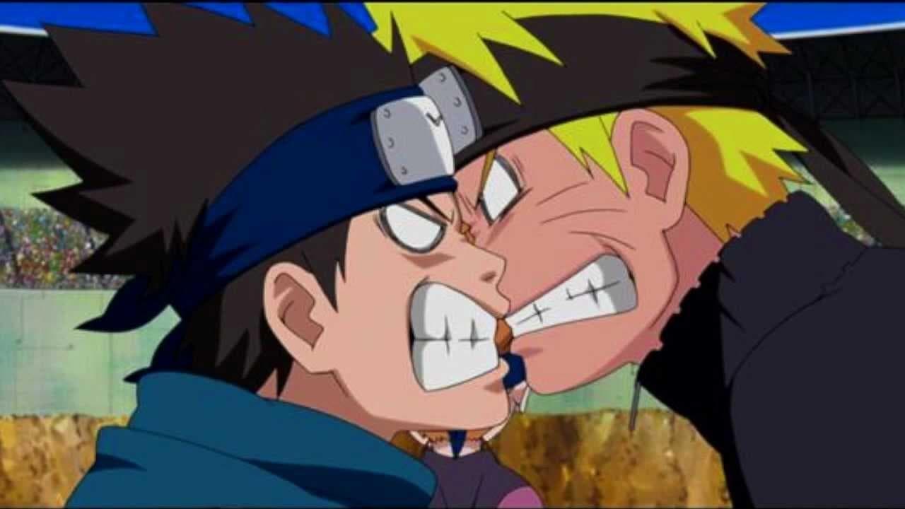 Naruto OVA 9: Chunin Exam on Fire! and Naruto vs. Konohamaru!