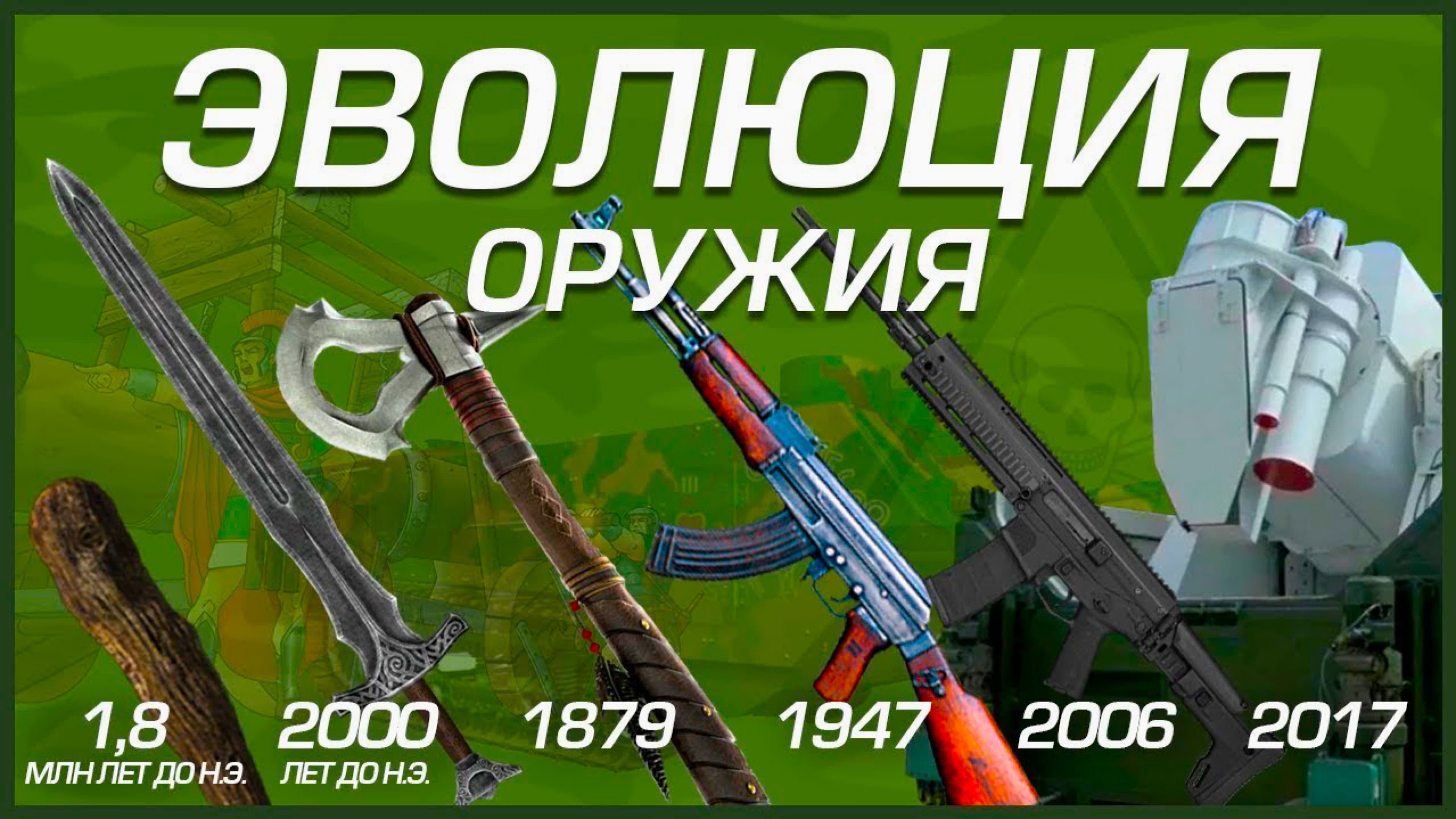 Эволюция оружия. испытание боем