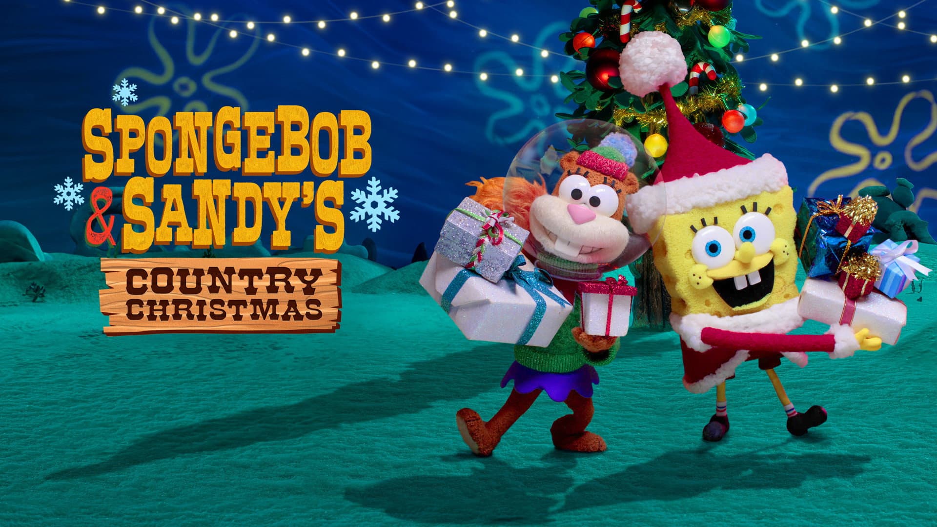 SpongeBob and Sandy’s Country Christmas